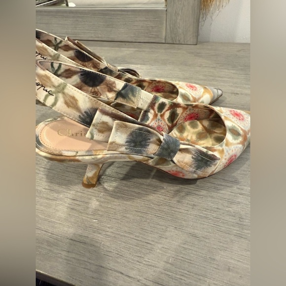 Christian Dior Kaleidoscope Tie Dye Kitten Heels - Picture 3 of 6